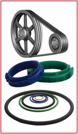 Seals, O-Rings and V-Belts